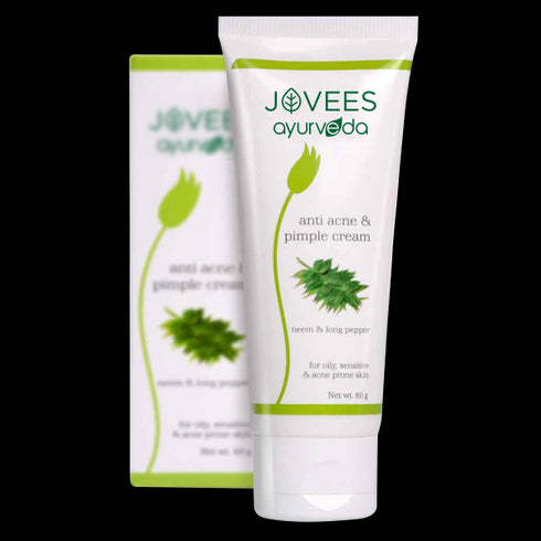 Jovees Herbal Anti Acne Pimple Cream | With Neem And Long Pepper Extract